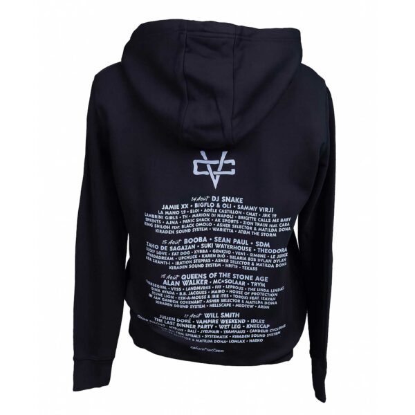 Hoodie prog noir bio