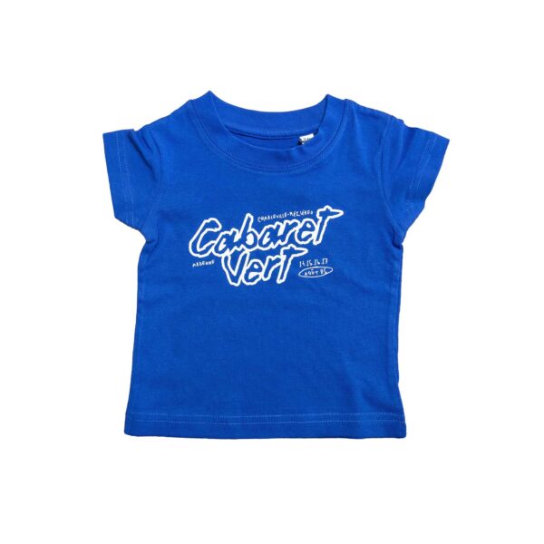 T-shirt bébé prog bleu