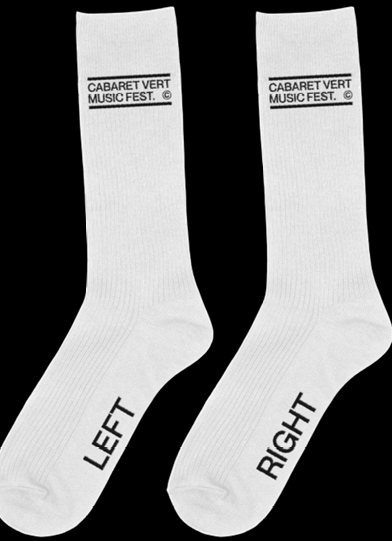 Chaussettes blanches CV