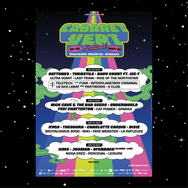 L'Affiche Officielle 2026 – Cabaret Vert