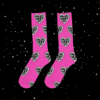 Les Chaussettes Made in France Roses