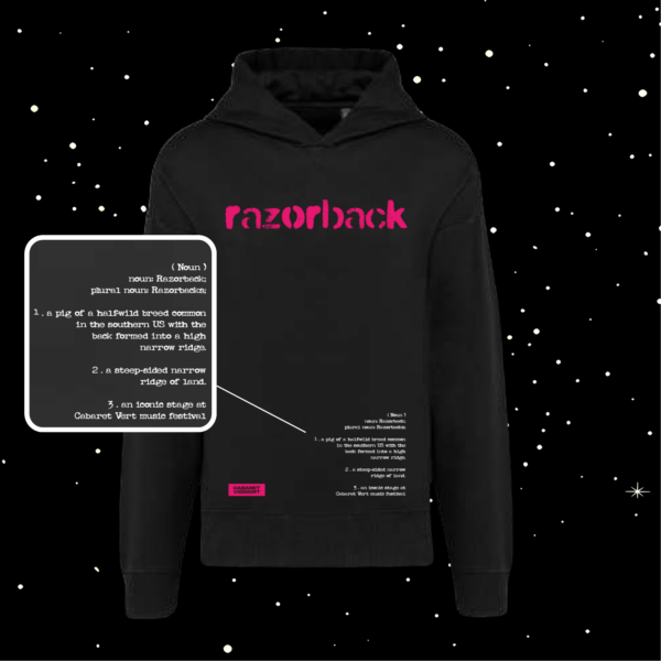 Hoodie Razorback – Cabaret Vert 2026