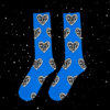 Les Chaussettes Made in France Bleues