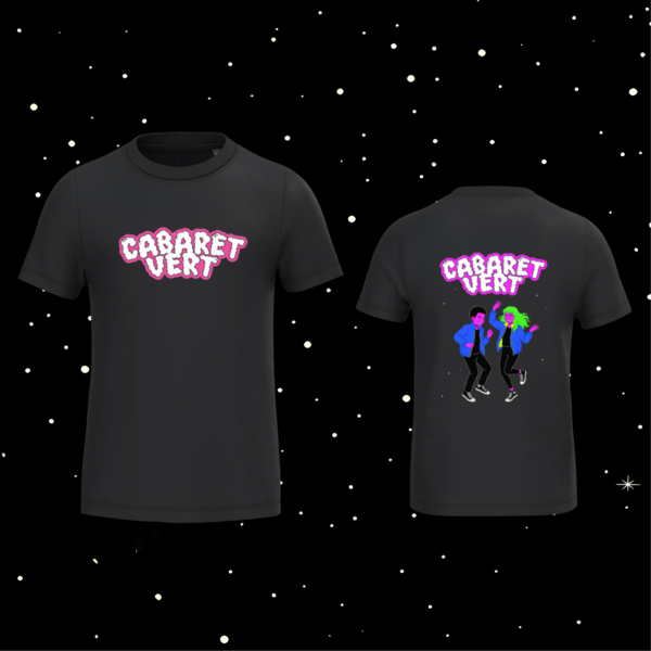 T-Shirt Enfant Noir – Cabaret 2026