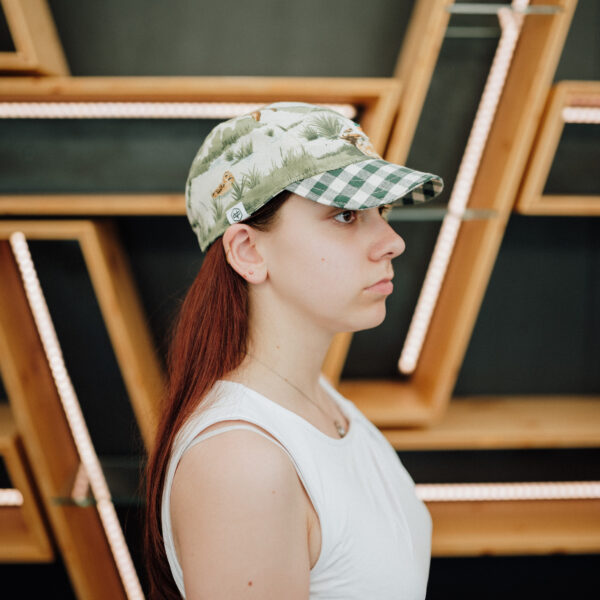 La casquette upcyclée - Cabaret vert x Les Dessins de Clémentine