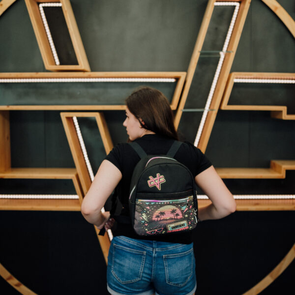 Petit Sac rétro upcyclé - Cabaret Vert x C mon Art