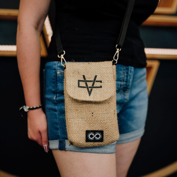 Pochette upcyclée - Cabaret Vert x By Jane